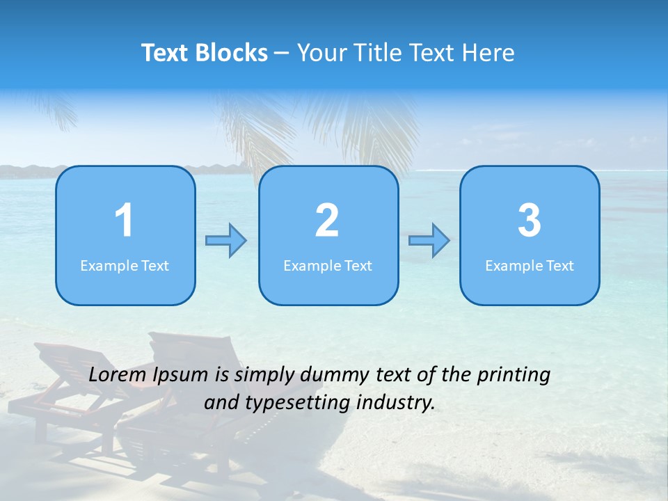 Tranquil Coast Canvas PowerPoint Template