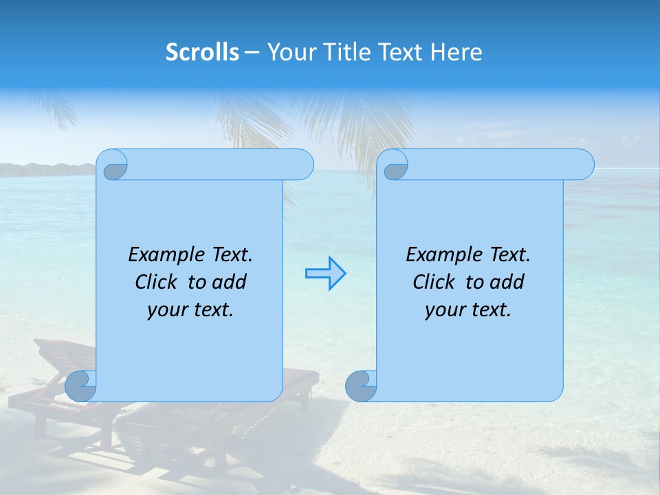Tranquil Coast Canvas PowerPoint Template
