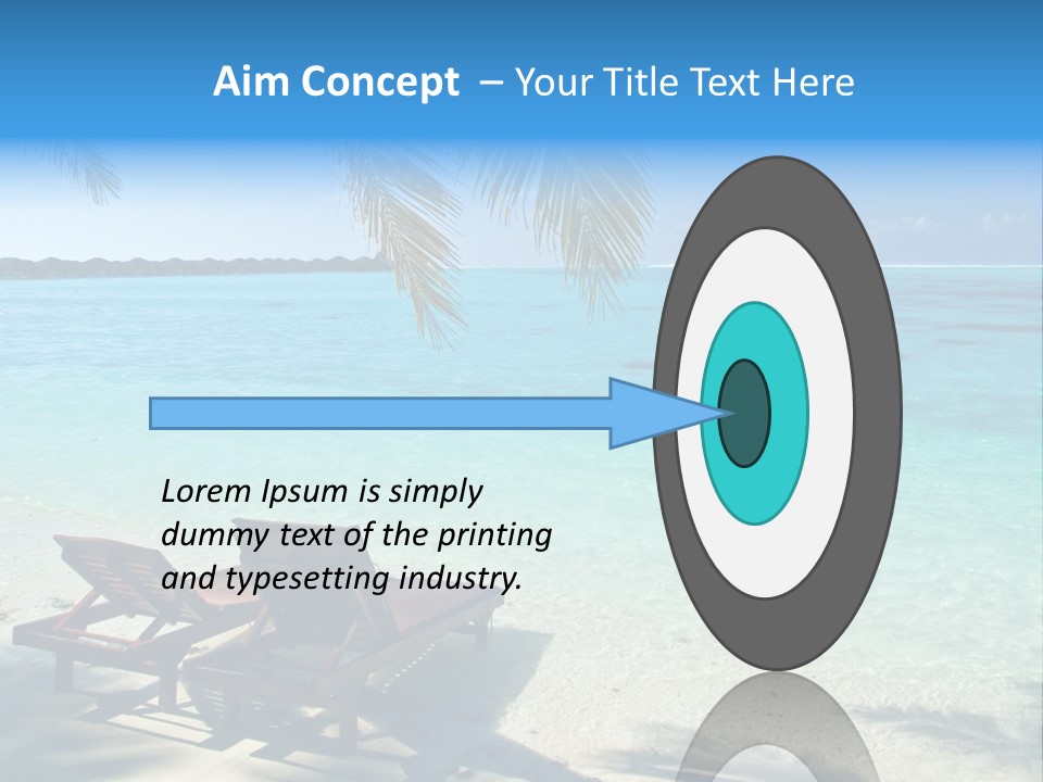 Tranquil Coast Canvas PowerPoint Template