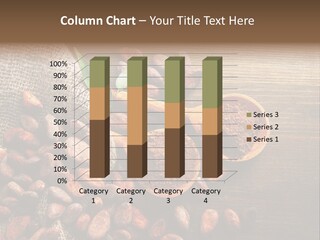 Close Dry Burlap PowerPoint Template