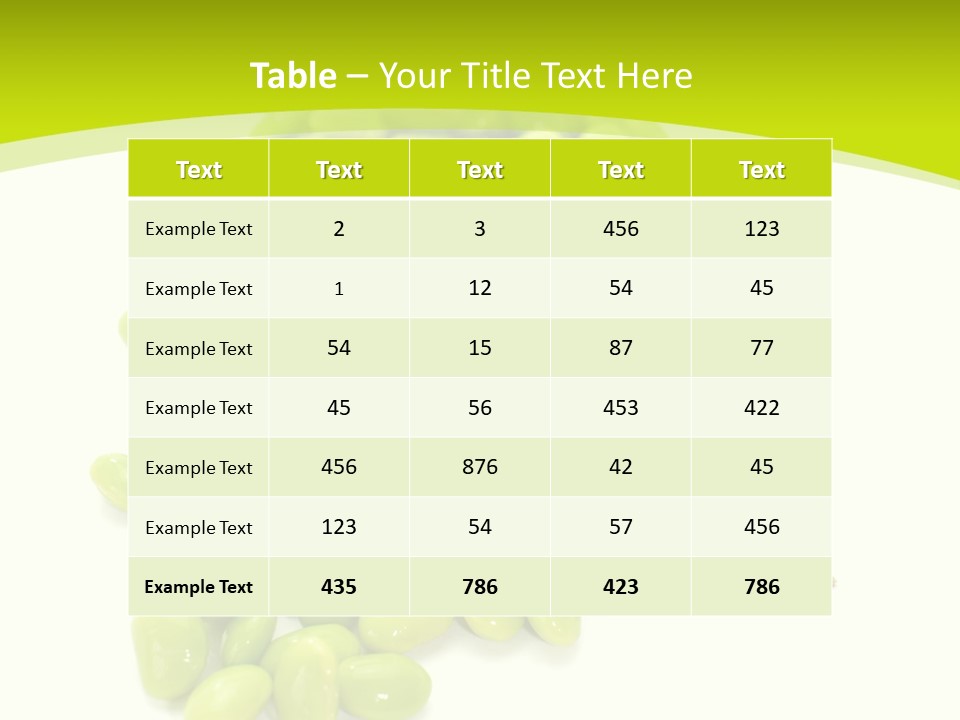 Appetizer Food Salt PowerPoint Template