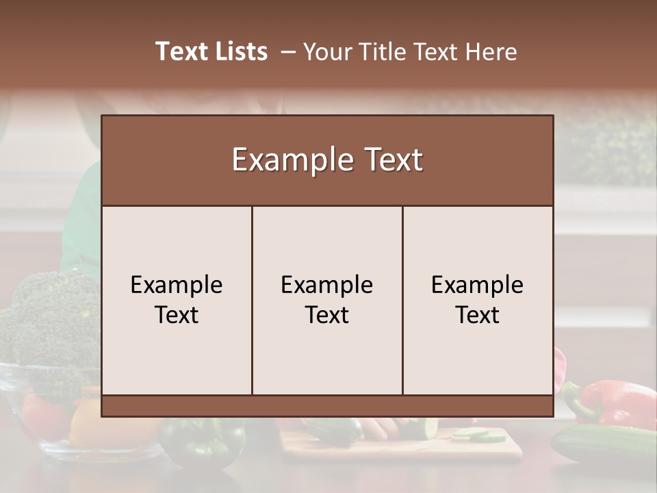 Light Preparing Beauty PowerPoint Template