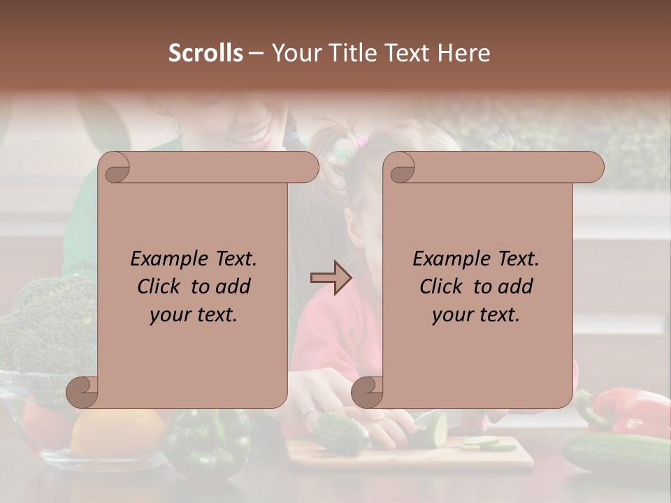 Light Preparing Beauty PowerPoint Template