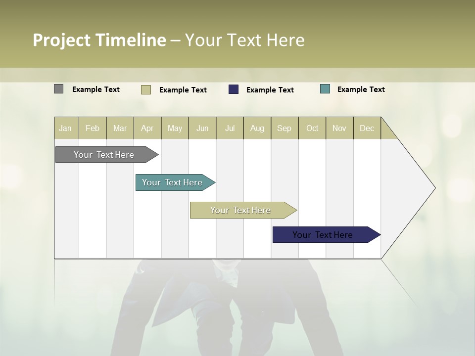 Light Sun Man PowerPoint Template