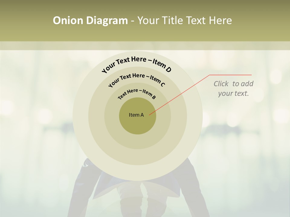 Light Sun Man PowerPoint Template