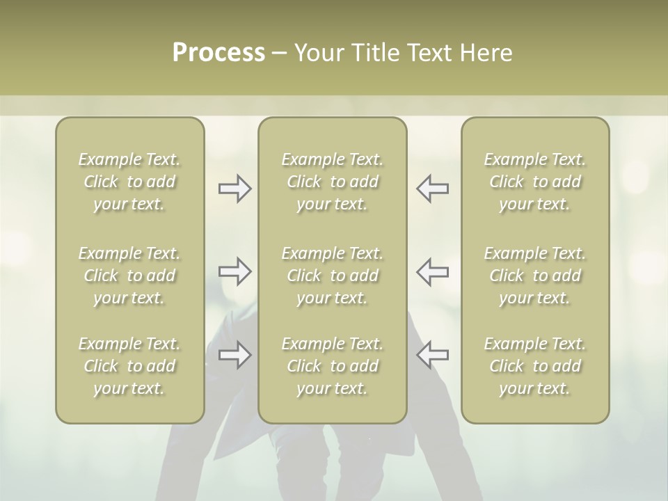 Light Sun Man PowerPoint Template