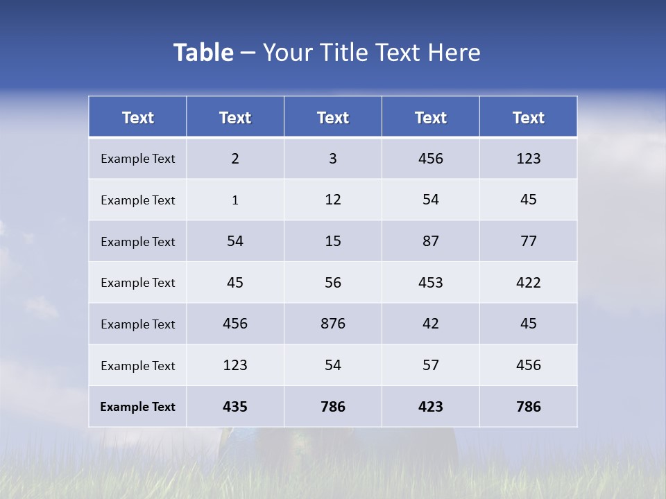 A Butterfly Sitting On Top Of A Ball In The Grass PowerPoint Template