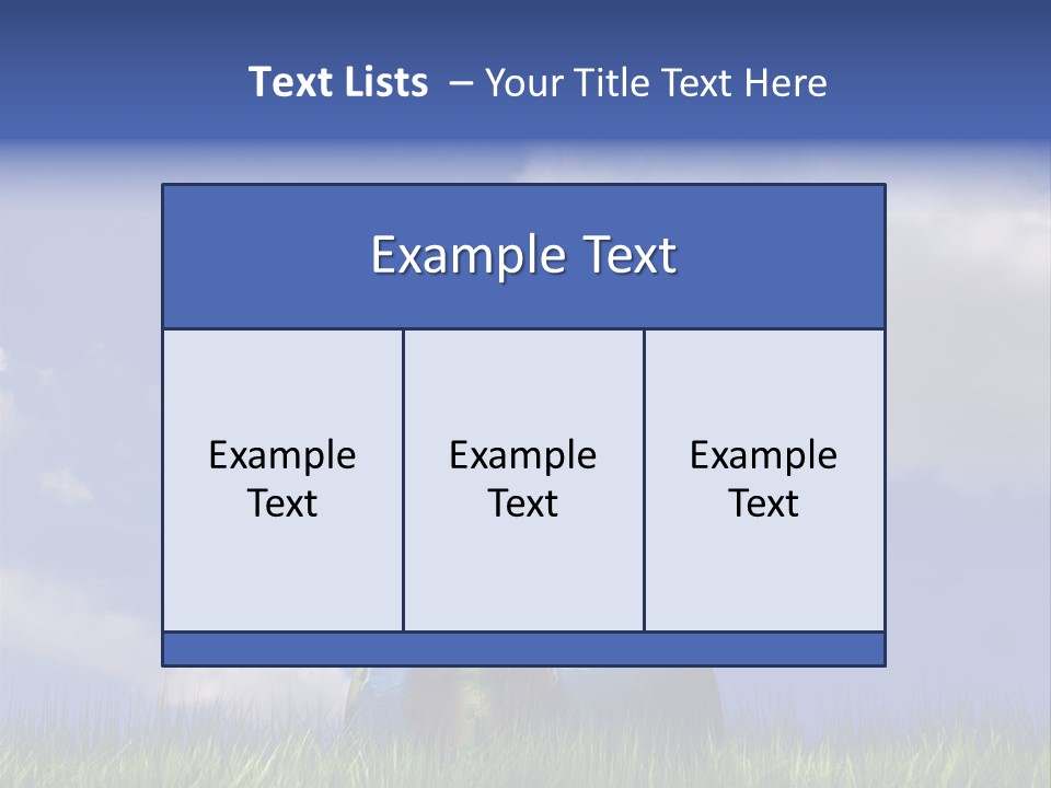 A Butterfly Sitting On Top Of A Ball In The Grass PowerPoint Template