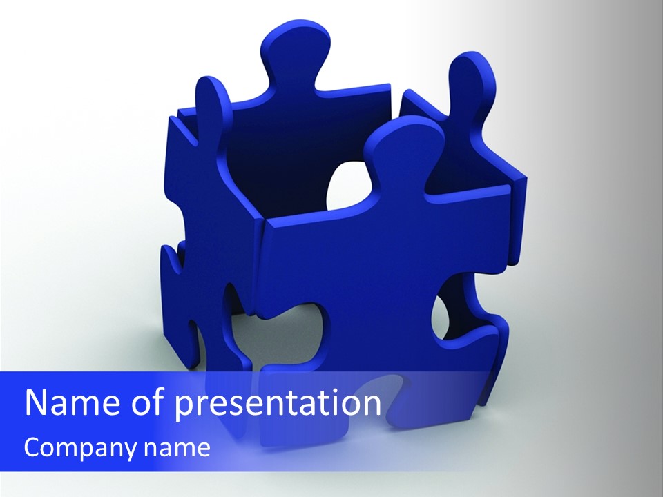 Ideas Toy Cooperation PowerPoint Template