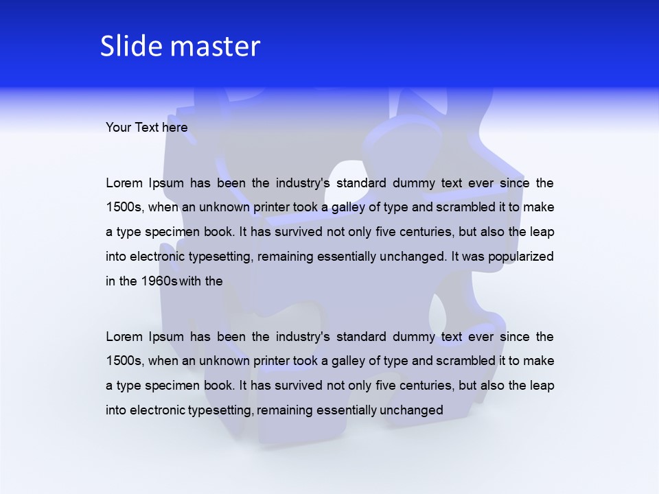 Ideas Toy Cooperation PowerPoint Template