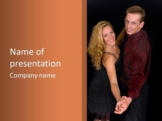 Fashion Formal Ball PowerPoint Template