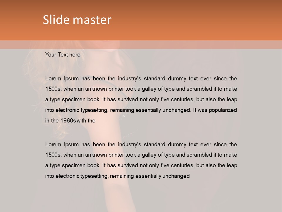 Fashion Formal Ball PowerPoint Template