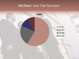 Aged Male Colleagues PowerPoint Template