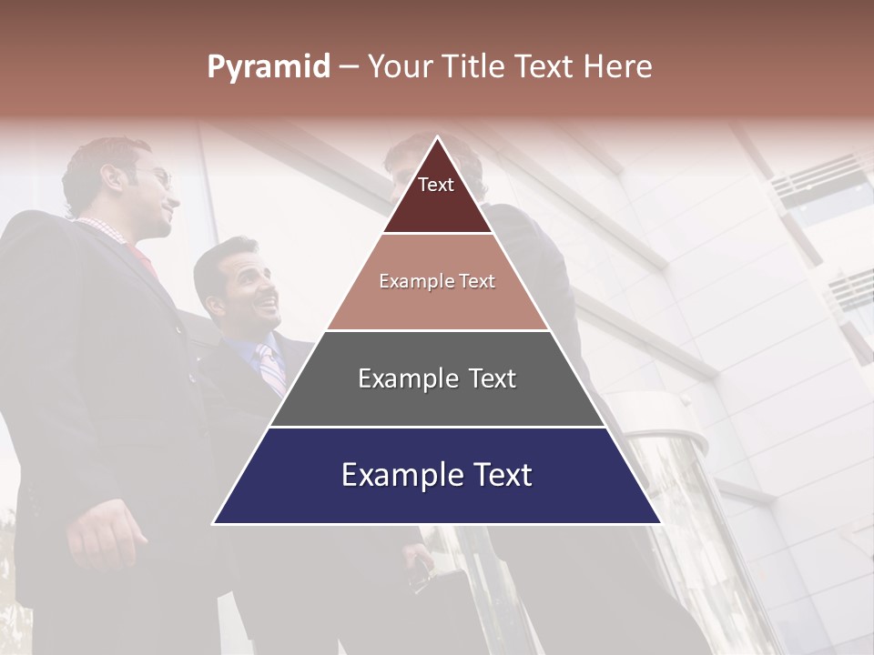 Aged Male Colleagues PowerPoint Template