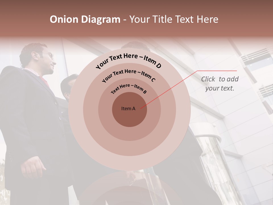 Aged Male Colleagues PowerPoint Template