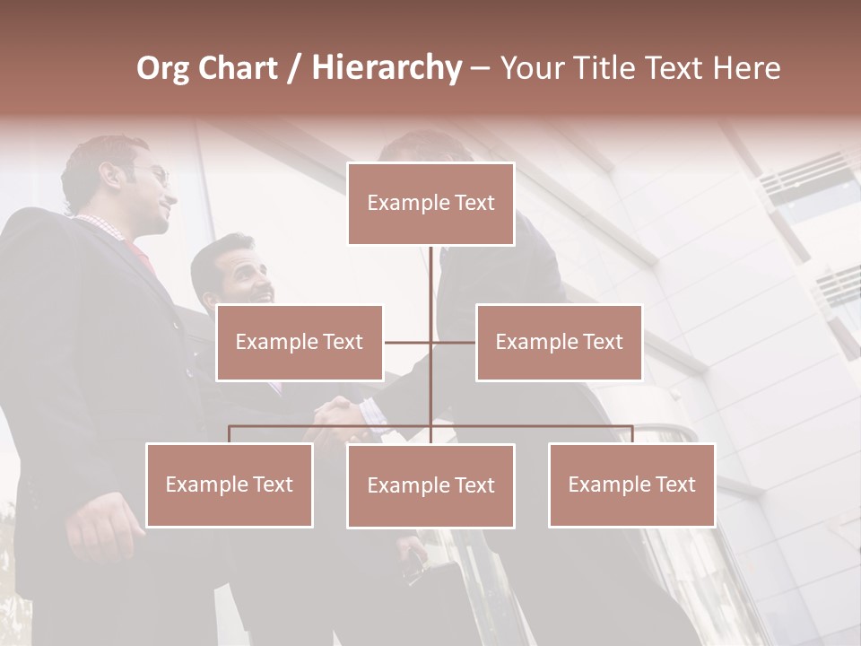 Aged Male Colleagues PowerPoint Template