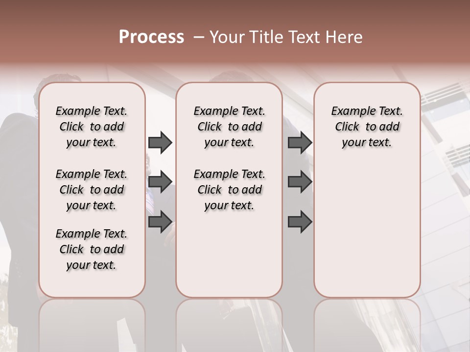 Aged Male Colleagues PowerPoint Template