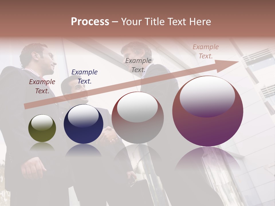 Aged Male Colleagues PowerPoint Template