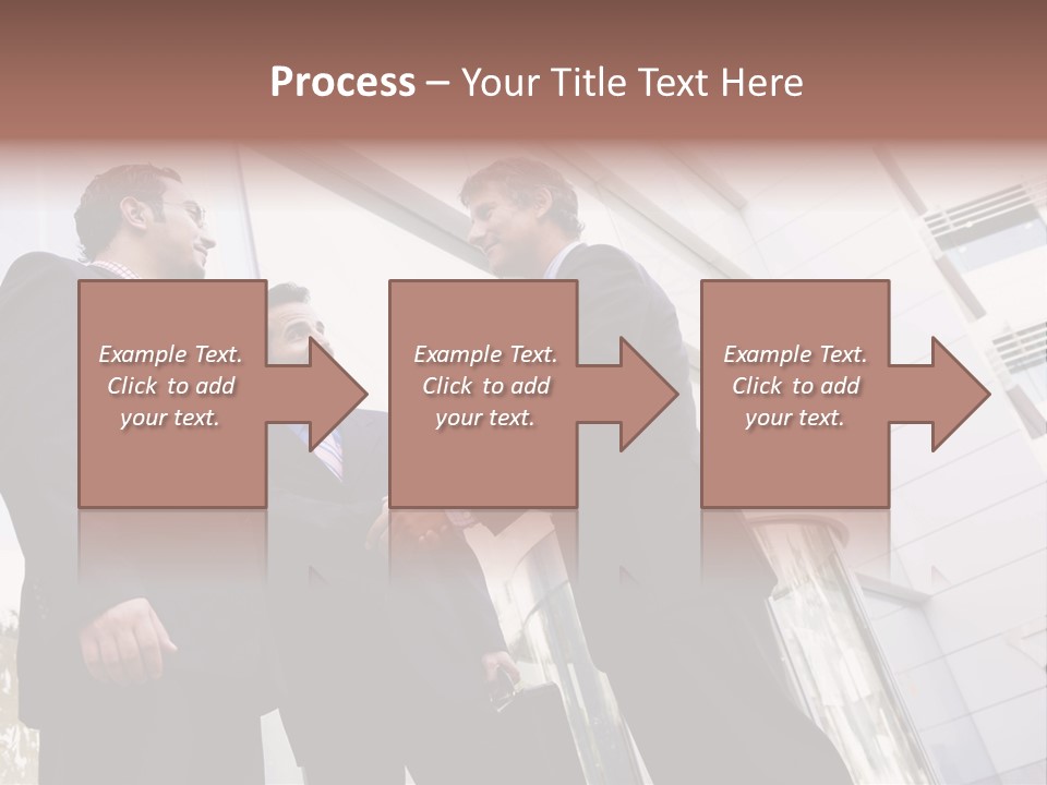 Aged Male Colleagues PowerPoint Template