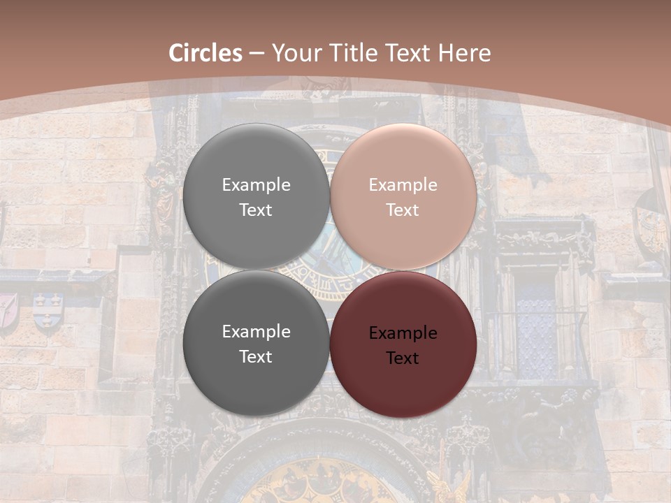 Medieval Sun Bridge PowerPoint Template
