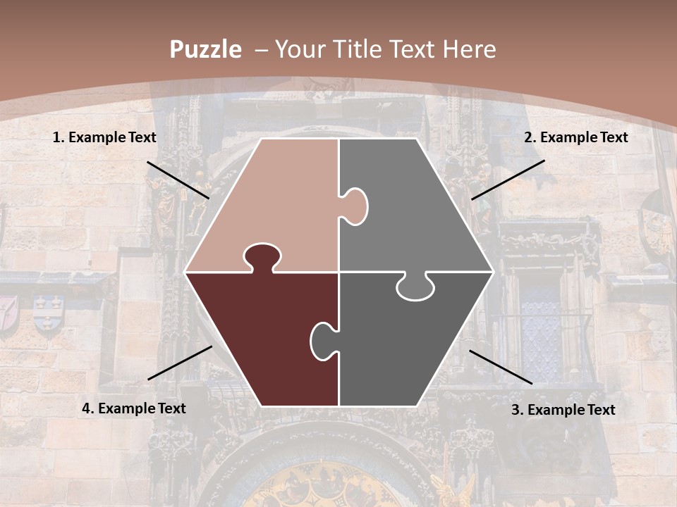 Medieval Sun Bridge PowerPoint Template