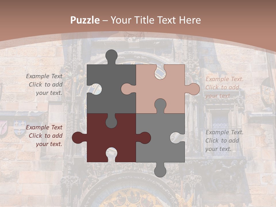 Medieval Sun Bridge PowerPoint Template