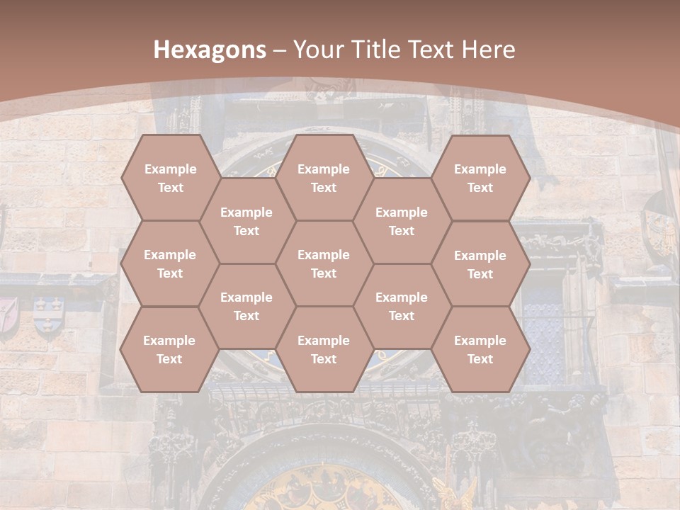 Medieval Sun Bridge PowerPoint Template