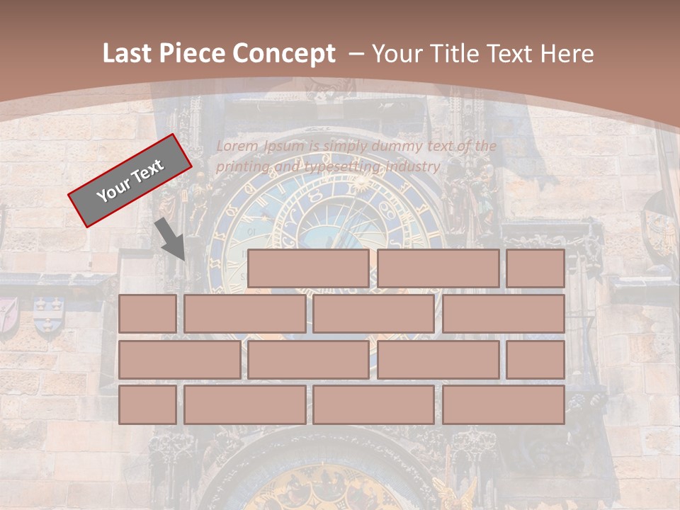 Medieval Sun Bridge PowerPoint Template