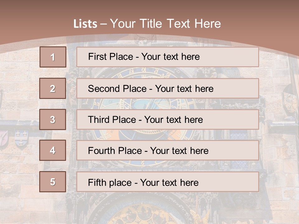 Medieval Sun Bridge PowerPoint Template