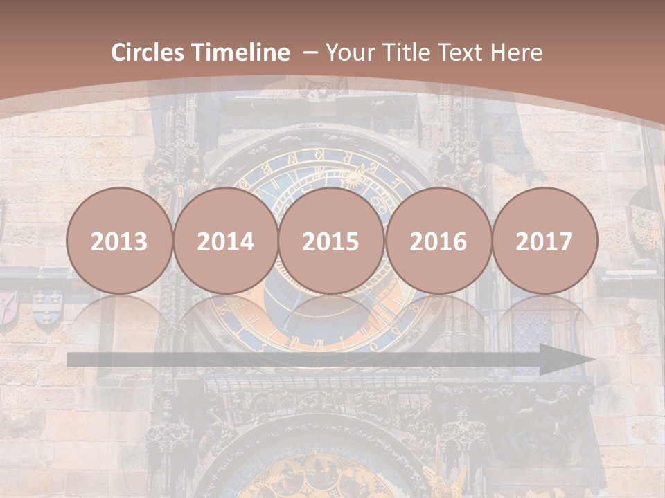 Medieval Sun Bridge PowerPoint Template