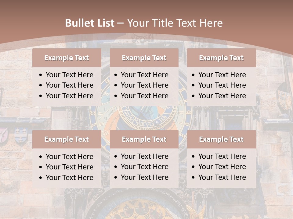 Medieval Sun Bridge PowerPoint Template