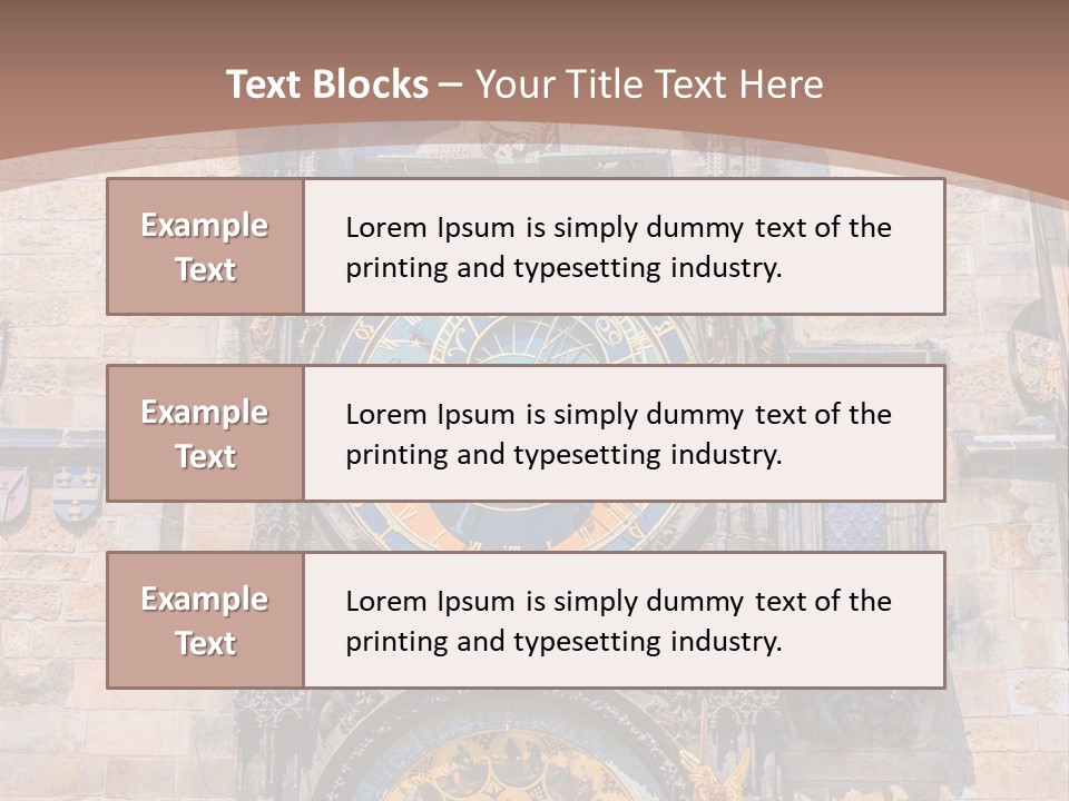 Medieval Sun Bridge PowerPoint Template