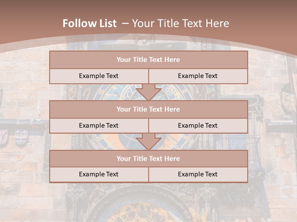 Medieval Sun Bridge PowerPoint Template