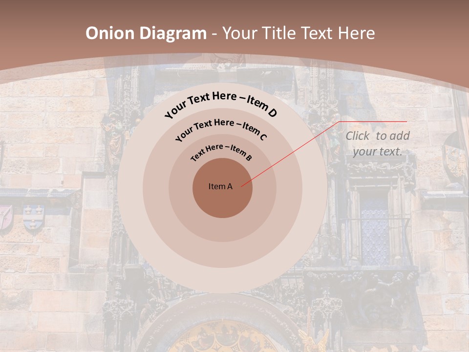 Medieval Sun Bridge PowerPoint Template