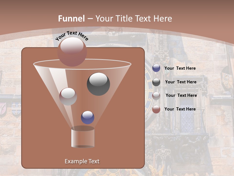 Medieval Sun Bridge PowerPoint Template