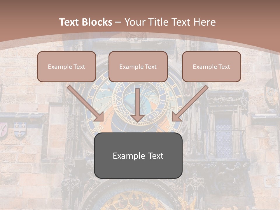 Medieval Sun Bridge PowerPoint Template