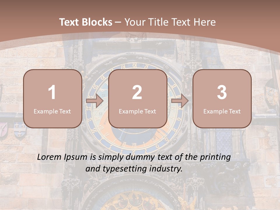 Medieval Sun Bridge PowerPoint Template