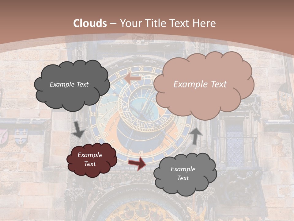 Medieval Sun Bridge PowerPoint Template