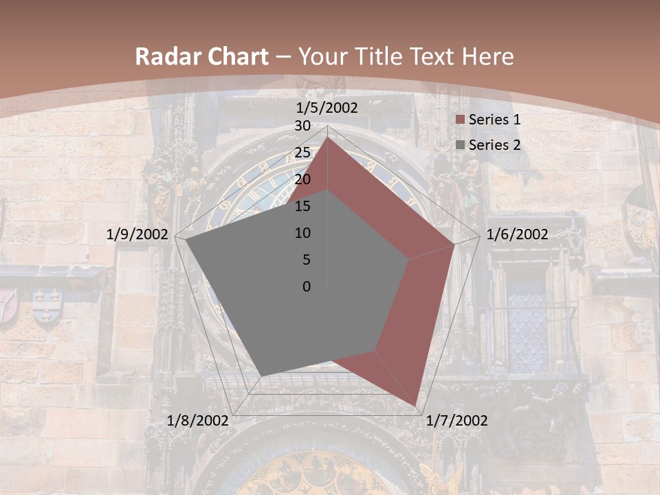 Medieval Sun Bridge PowerPoint Template