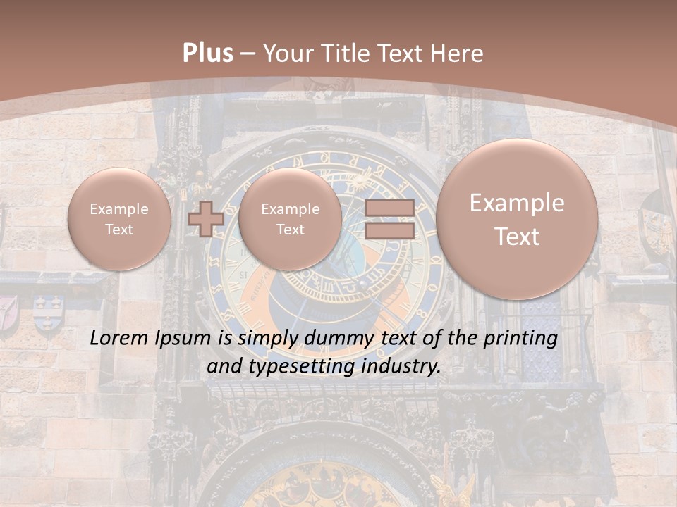 Medieval Sun Bridge PowerPoint Template