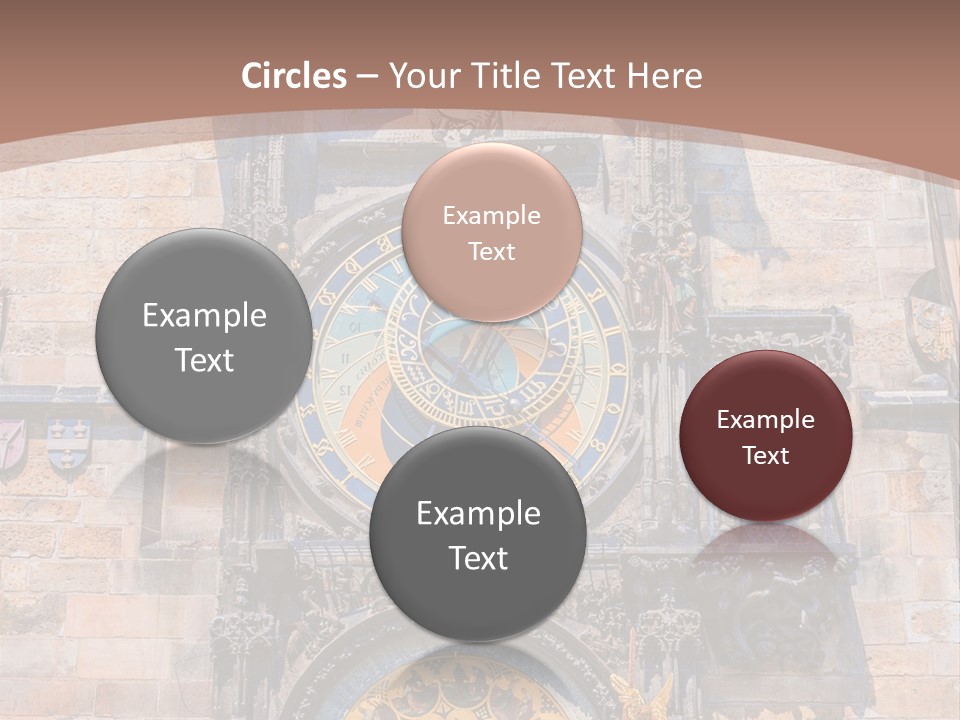Medieval Sun Bridge PowerPoint Template