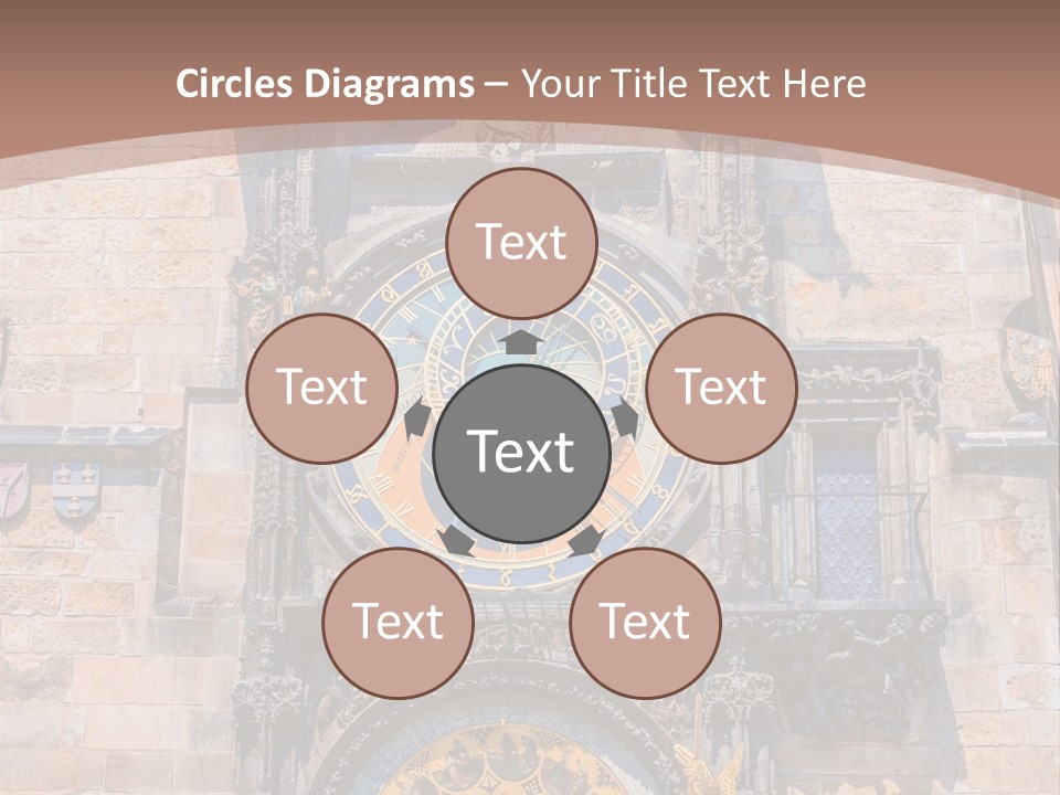 Medieval Sun Bridge PowerPoint Template