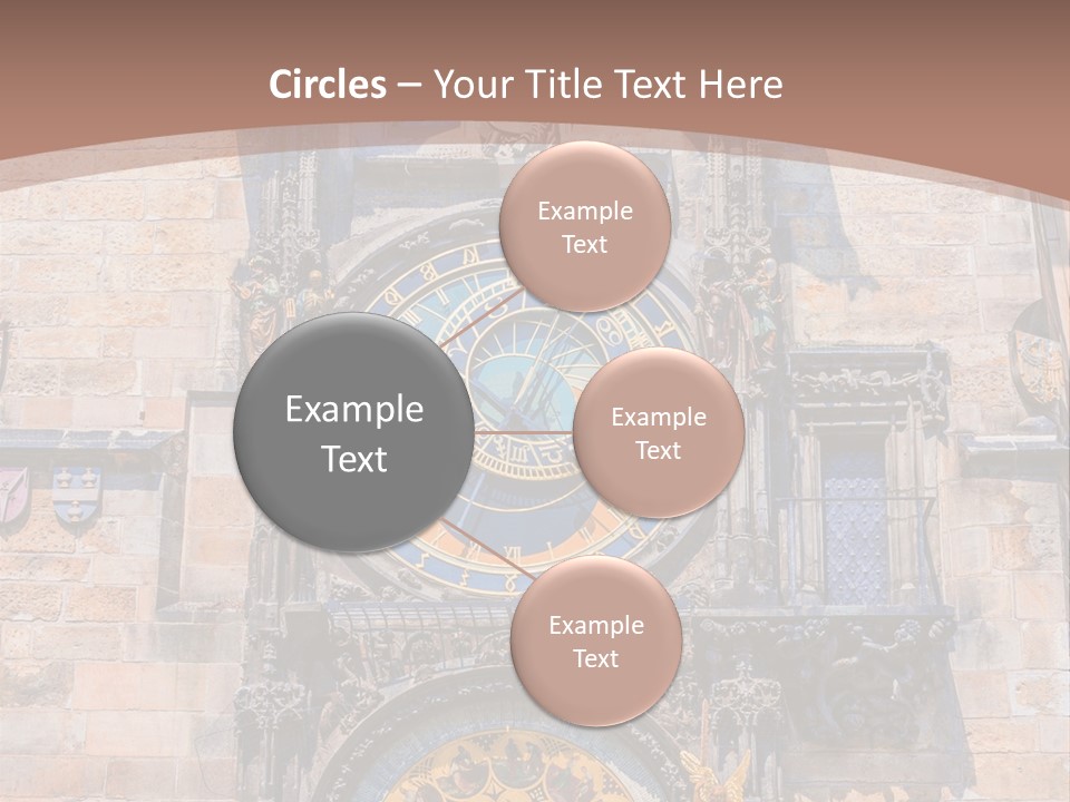 Medieval Sun Bridge PowerPoint Template