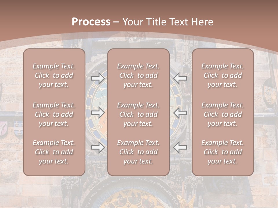 Medieval Sun Bridge PowerPoint Template