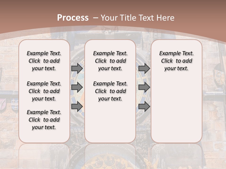 Medieval Sun Bridge PowerPoint Template