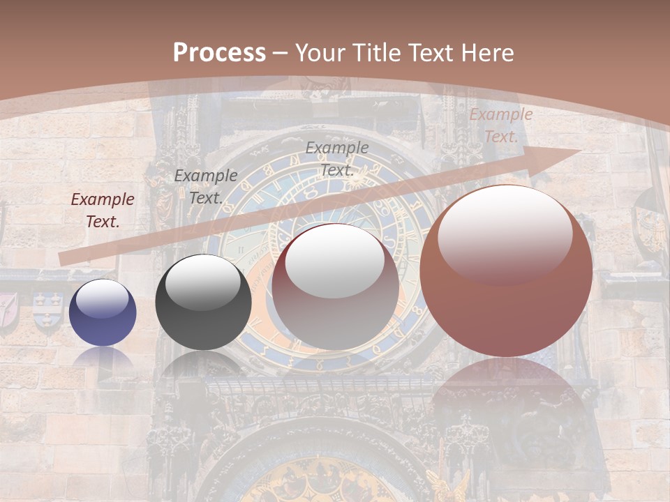 Medieval Sun Bridge PowerPoint Template