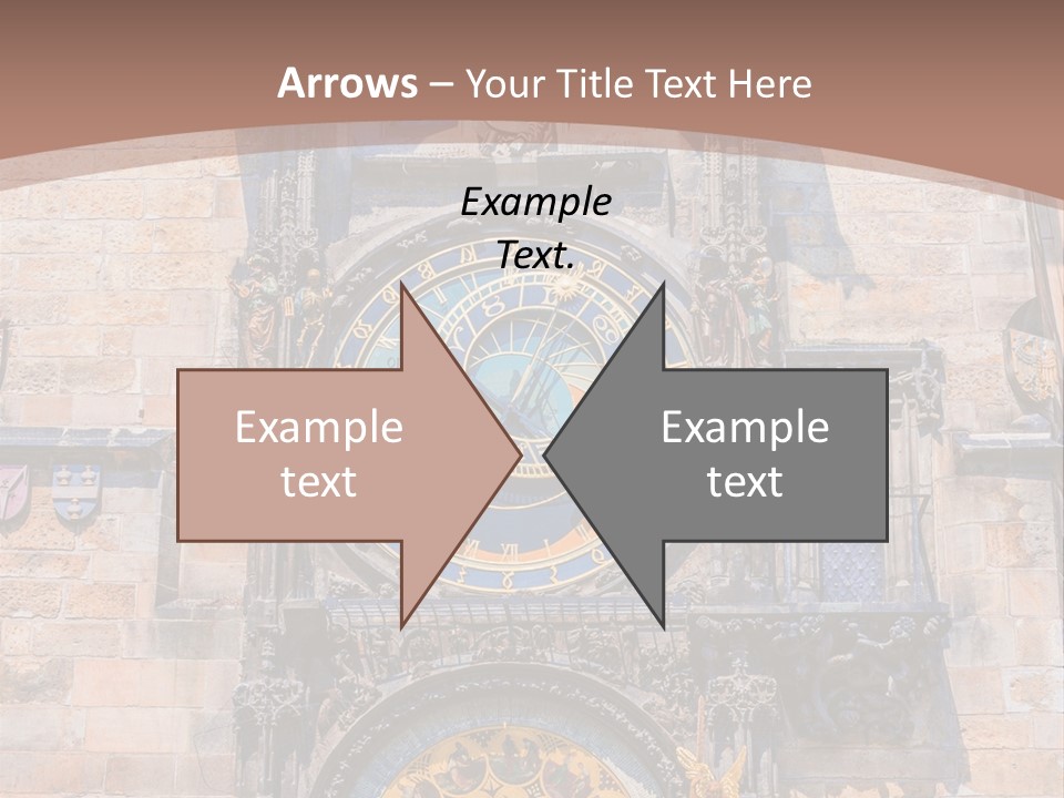 Medieval Sun Bridge PowerPoint Template