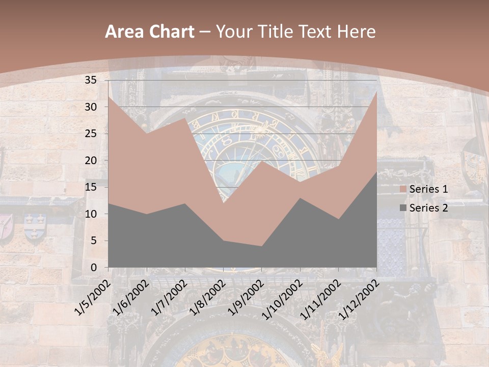 Medieval Sun Bridge PowerPoint Template