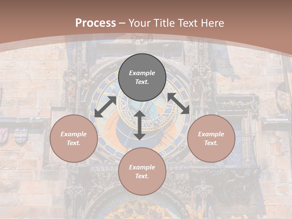 Medieval Sun Bridge PowerPoint Template
