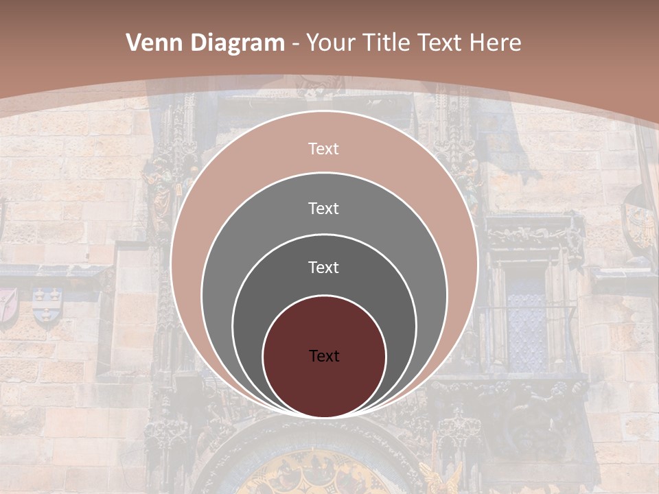 Medieval Sun Bridge PowerPoint Template